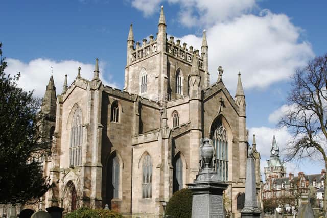The BBC's Songs of Praise this week comes from Dunfermline Abbey.