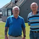 Malcolm Hodgson and David Mowatt have been recognised for their hard-work by the Commonwealth War Graves Commission
