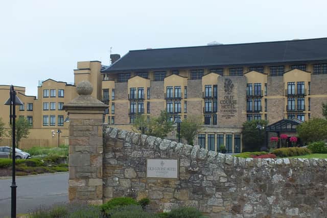 The Old Course Hotel is in the running for four awards at the Scottish Hotel Awards in April.  (Pic: FFP)