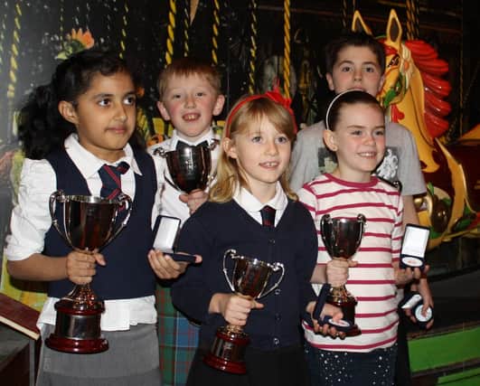 Burntisland Primary School Scot's Verse competition winners in 2012