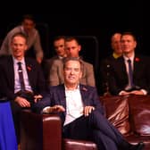 Jeff Stelling on stage at the Adam Smith Theatre int 2014 (Pic: Fife Photo Agency)