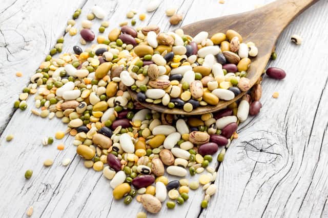 Swap meat for mixed pulses. Photo: Adobe