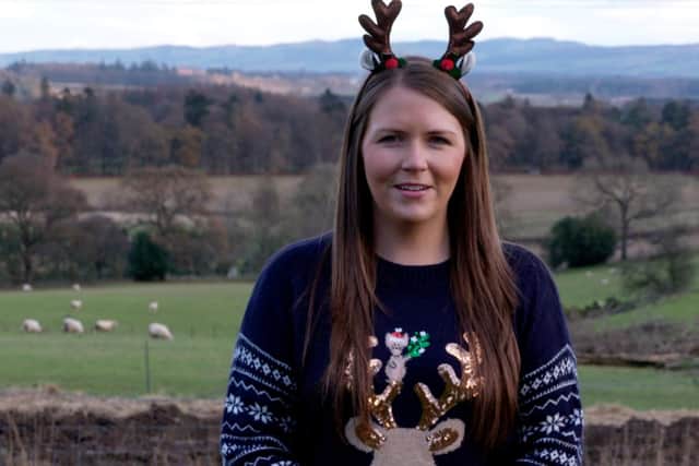Lucy Mitchell joins farmers in the light-hearted video with a serious message