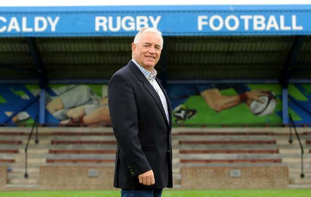 Kirkcaldy Rugby Club President Dave Foster (Pic: Fife Photo Agency)