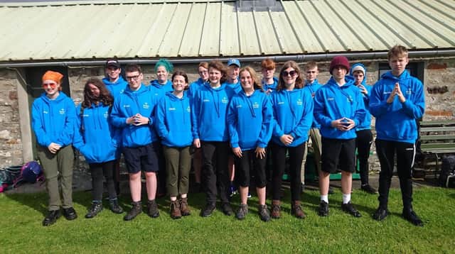 The Cupar Explorer Scouts who enjoyed a packed programme of adventures at their summer camp in Orkney.