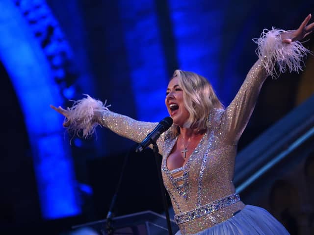 Claire Sweeney performs at the Rainbow Honours 2023 (Pic: Eamonn M. McCormack/Getty Images)
