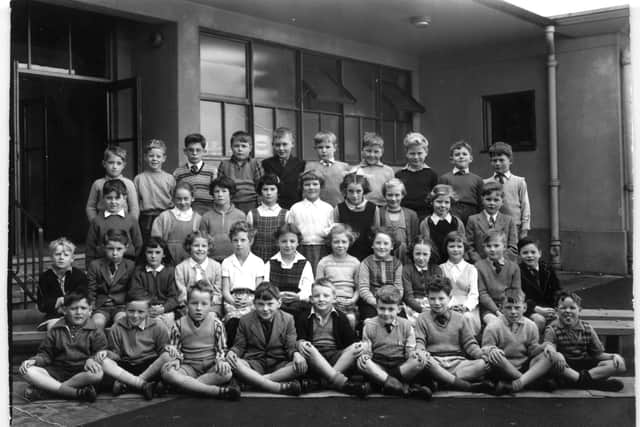 A blast from the past. The P4 class from Warout Primary School in 1958