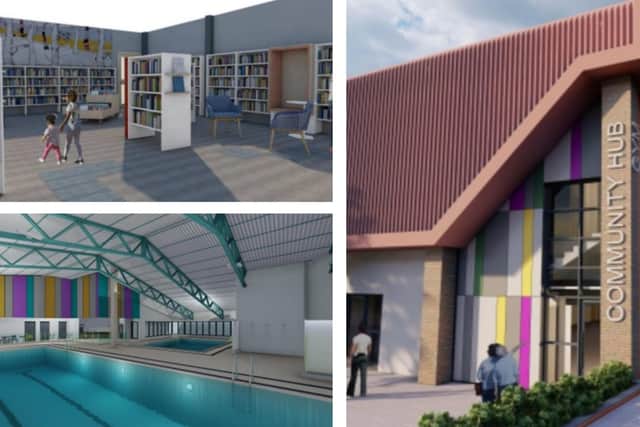 A glimpse at the new look planned for Cowdenbeath Leisure Centre if councillors approve plans (Pic: Submitted)