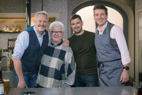 Billy Boyter and Val McDermid join Nick Nairn and Dougie Vipond for The Great Food Guys