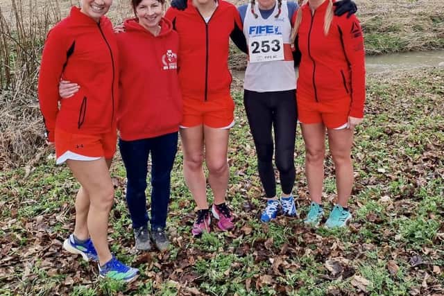 Fife AC ladies who competed at Cupar