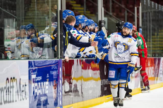 Scenes from Fife Flyers last visit to Cardiff (Pic: James Assinder)