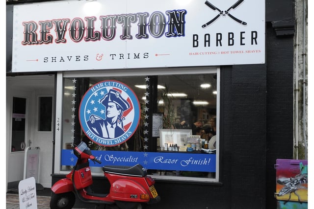 Revolution Barbershop,
High Street, Kirkcaldy.
"By far the best barbers in Kirkcaldy" said one supporter.