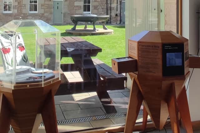 The Craft Pods are currently at Falkland Estate but will be coming to The Hive, Kirkcaldy and the Ecology Centre, Kinghorn.  (Pic: Fife Contemporary)