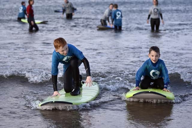 Young surfers have taken to the project like a 'duck to water'