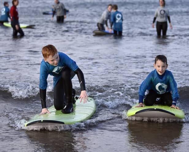 Young surfers have taken to the project like a 'duck to water'