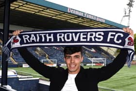 Dylan Corr is paraded at Stark's Park on Thursday
