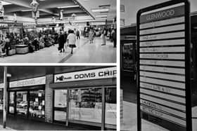 A look back at how the Kingdom Centre used to look, and right, the familiar signage at the Glenwood Centre