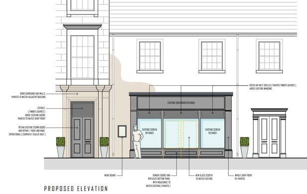 Businessman Behrouz Abolghassem has submitted an application to Fife Council to convert the former charity shop at 109A South Street into a licensed restaurant.