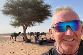 The Saharan Trek is set to be Don Sutherland's final fundraising challenge for Maggie's Fife (Pic: Don Sutherland)