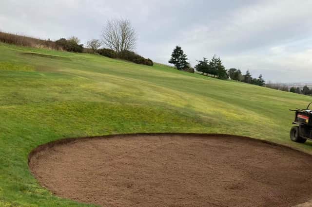 Cupar Golf Course has undergone a series of improvements and is looking in terrific shape ahead of the new season teeing off. Pic courtesy of Cupar GC