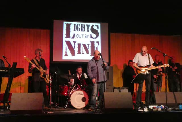 Lights Out By Nine closing the 2018 Festival of Ideas in Kirkcaldy, March 2018 (Pic: Cath Ruane)