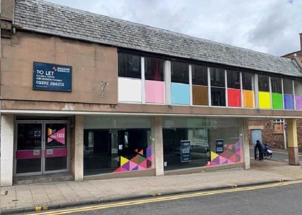 Pink Saltire plans to establish an LGBT+ community hub in the former furniture shop in Kirkcaldy town centre