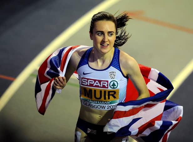 Laura Muir has been selected for the British team. Pic by Michael Gillen