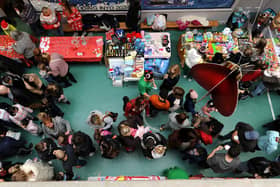 The festive fayre at Kirkcaldy North Primary was well attended on Saturday.