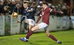 Adam Masson (left) is staying at Raith Rovers