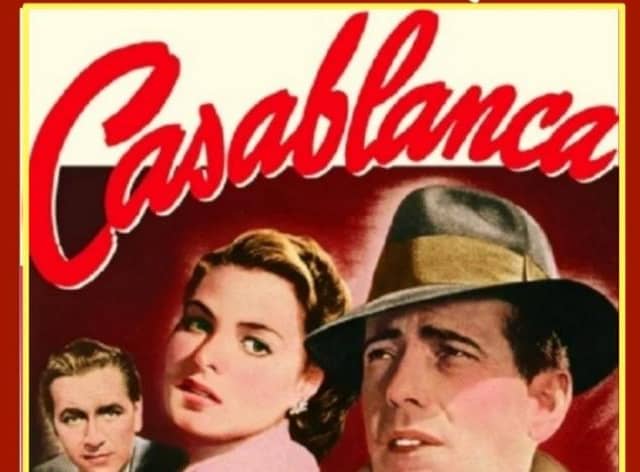 Casablanca kicks off a new series of Sunday classic films at the Kings Theatre in Kirkcaldy (Pic: Submitted)