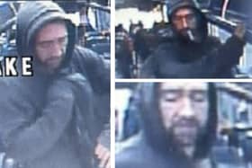 Police have released images of a man they believe may be able to assist their enquiries (Pic: Police Scotland)