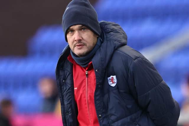 Raith Rovers manager Ian Murray watching his side beat Inverness Caledonian Thistle 2-1 on Saturday (Photo by Ross MacDonald/SNS Group)