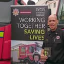 Gary Dall group leader with Scottish Fire and Rescue Service from Kirkcaldy