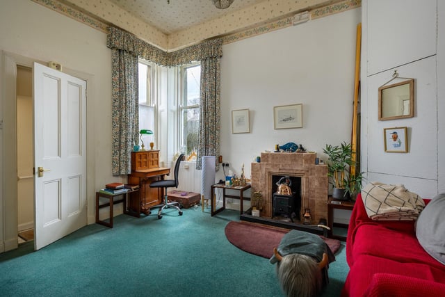 The property retains an abundance of characterful features