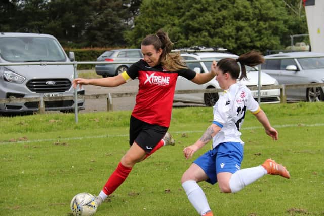 scored two in Sunday's 3-2 friendly win over Inverurie