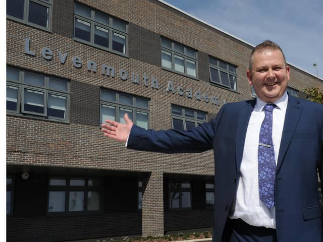 Ronnie Ross - headteacher, Levenmouth Academy (Pic: George McLuskie)