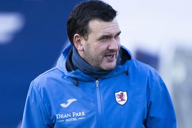 Raith boss Ian Murray is full of admiration for what Vaughan has achieved (Pic by Paul Devlin/SNS Group)
