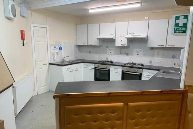 Lodge Balgonie's old kitchen