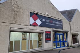 The former Ceramic Tile Warehouse in Kirkcaldy | Pic: Fife Free Press