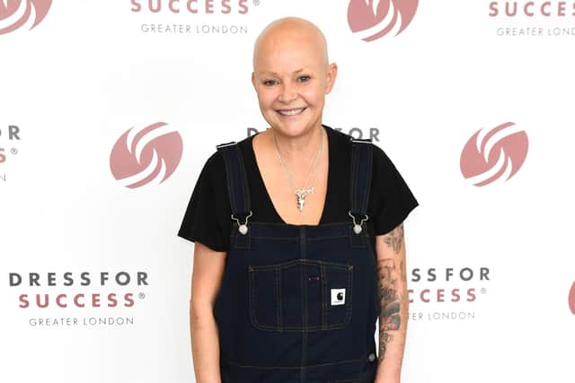 Gail Porter brings her one woman show to the Adam Smith Theatre in 2024 (Pic: Cattermole/Getty Images)