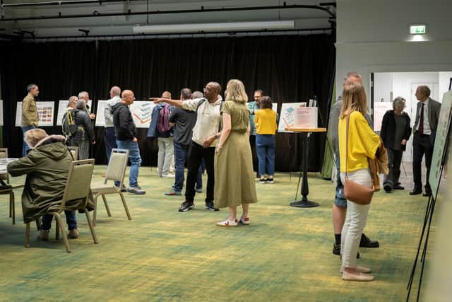 Hundreds of people attended the community drop-in session at the Adam Smith Theatre (Pic: Fife Council)