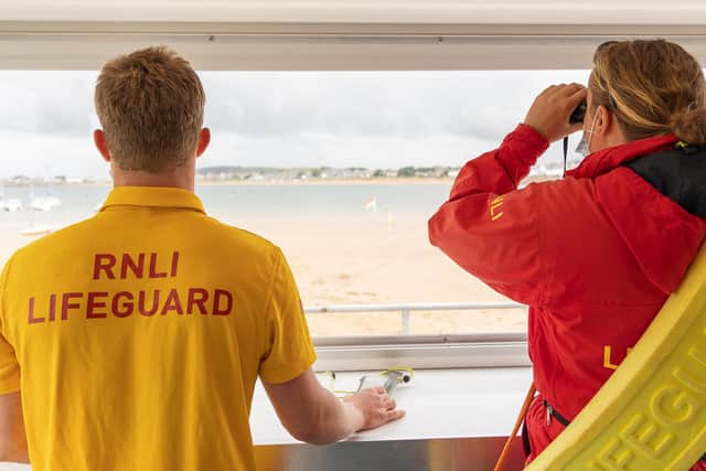 The RNLI lifeguards are preparing for busy beaches in St Andrews. (Photo: Nick Mailer / RNLI)