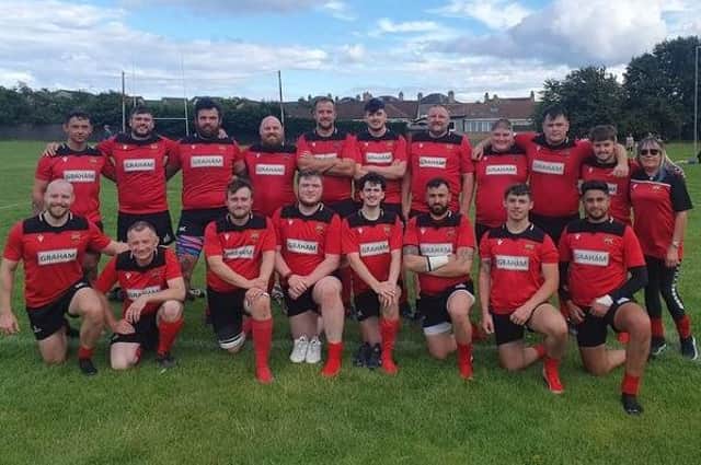 Glenrothes squad who played in Saturday's friendly against Waid