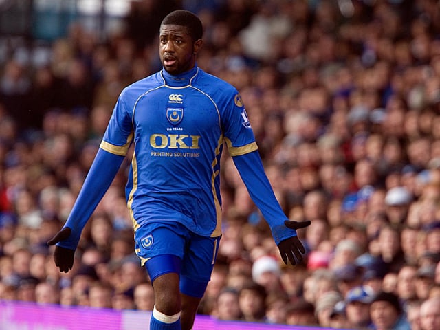 Mvuemba's stay at the club was brief as he failed to cement himself in the first-team picture at Pompey. He joined Umm Salal in Qatar via Lyon and Lorient before joining Roeselare in Belgium where he still plies his trade. Picture: Barry Zee
