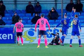 Vaughan chips Raith 1-0 up against Cove