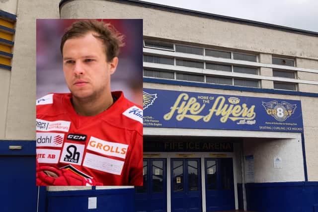 Lucas Sandstrom signed for Fife Flyers during the summer