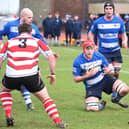 Will Howley in action for Howe of Fife during their 23-22 defeat away to Orkney in January (Pic: Chris Reekie)