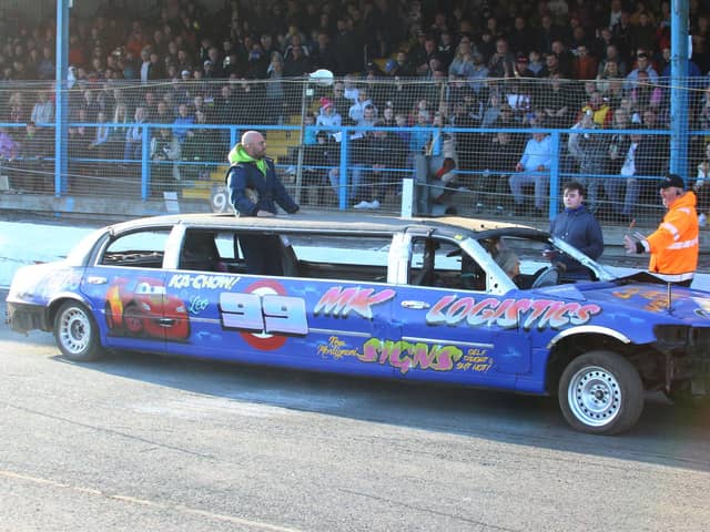 Fife driver Lee Clark's limo