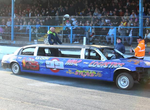 Fife driver Lee Clark's limo