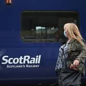 Hundreds of ScotRail services have been cancelled over the last few days because of Covid. Picture: John Devlin